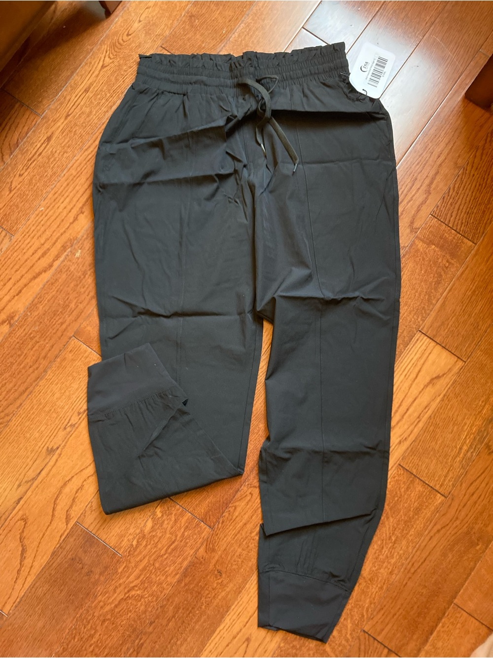 ZYIA Black Desire Cinch Waist Joggers - Large